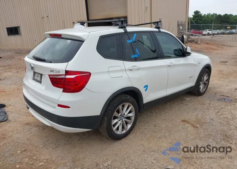 2014 BMW X3 xDrive28I z USA, uszkodzony, nr VIN 5UXWX9C57E0D21026